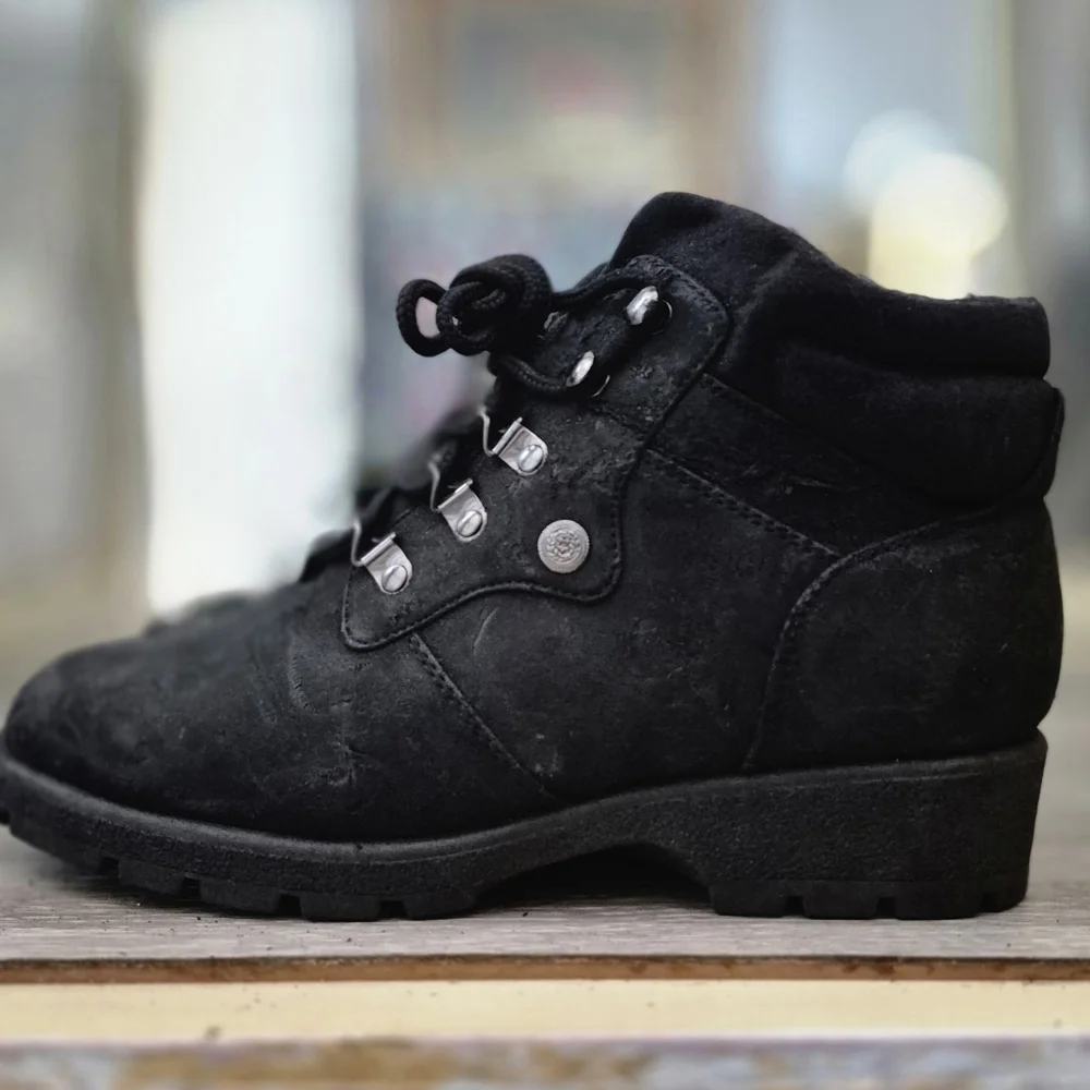NWT Boston Accent Weatherproof/Waterproof Black Ankle Boots Size 8.5